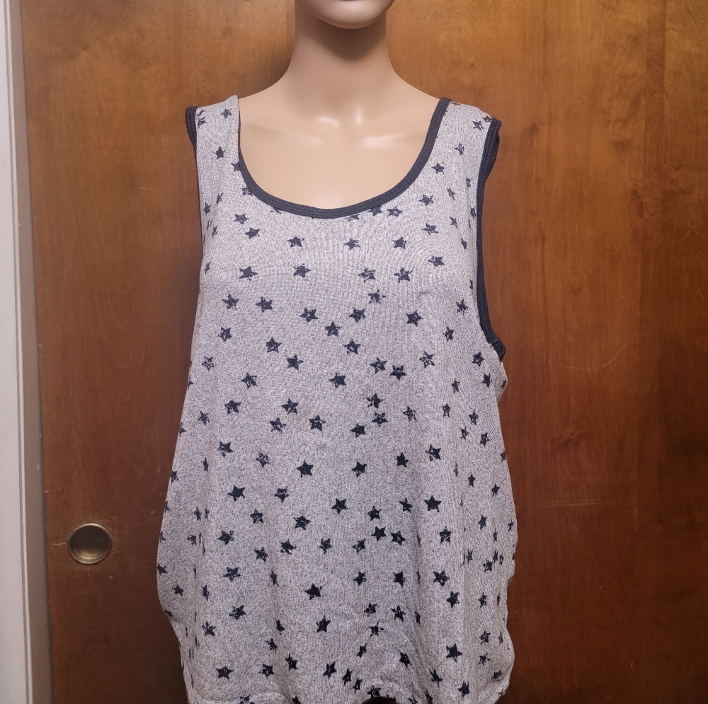 Lucky Brand Star Tank Top Size XXL